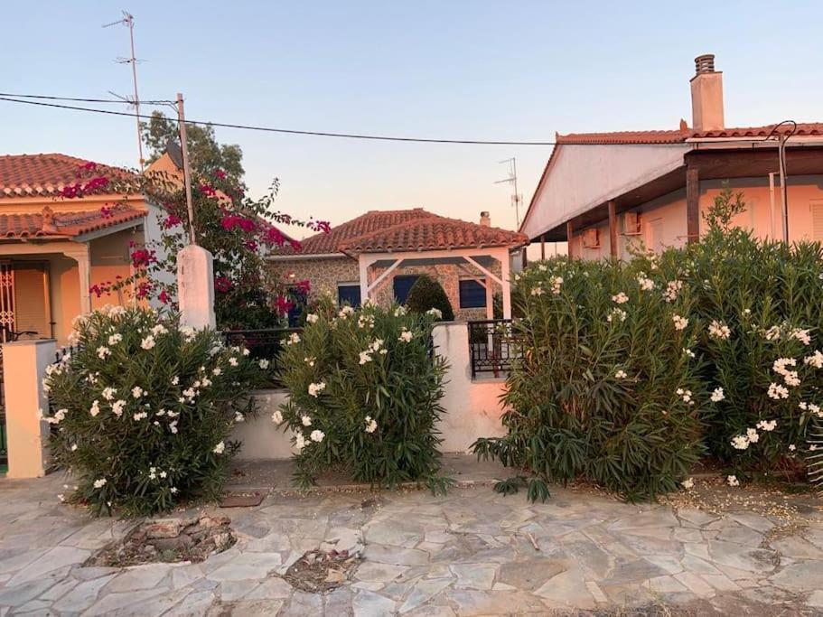Familienfreundliches Fischerhaus Am Strand Porto Heli Exterior photo
